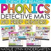 Phonics Detective Mats No Prep Science of Reading Literacy