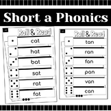 Phonics Dice Game: Roll & Read Short a Word Families (Phon