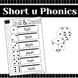Phonics Dice Game: Roll & Read Short u Word Families (Phon