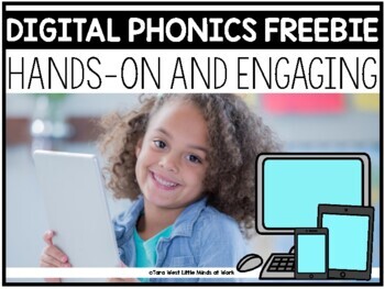 Preview of Phonics Digital Games Google™ Ready for DISTANCE LEARNING  | FREEBIE DOWNLOAD |