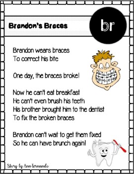 Preview of Phonics, Digraphs, and Blends Reading Comprehension, Vocab : br word family FREE