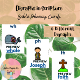 Digraphs in Scripture: Bible Phonics Cards