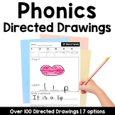 Phonics Directed Drawing GROWING Bundle