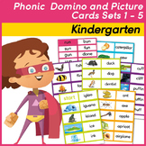 Phonics Domino and Picture Cards sets 1-5