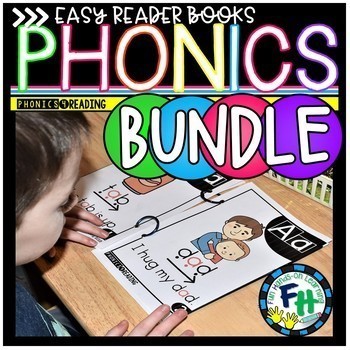 Phonics Easy Reader Books BUNDLE by Fun Hands-on Learning | TpT