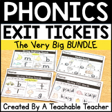 Phonics Lesson Assessments Informal Exit Tickets Kindergar