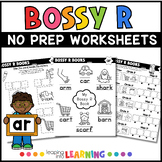 Bossy R Worksheets | ar | R-Controlled Syllable Worksheets