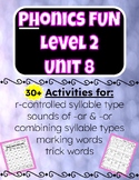 Phonics FUN Level 2 Unit 8 Practice Activities