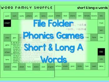 Details about   Bookworm short sound review language Centers File Folder Games 1st 