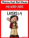 Phonics First Red Word Cards