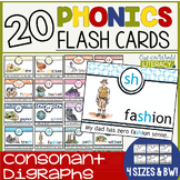 Phonics Flash Cards- Consonant Digraphs