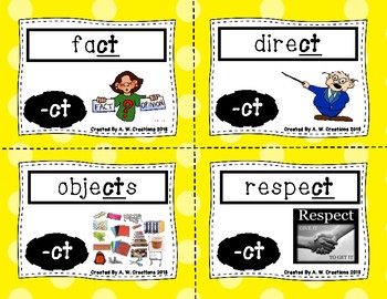 Preview of Phonics Flash Cards - Ending Blends