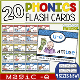 Phonics Flash Cards- Magic -e Vowel Pattern