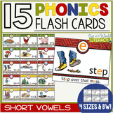 Phonics Flash Cards- Short Vowel Patterns