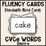 Phonics Flashcards - Master Silent-E Words - Decodable Lon