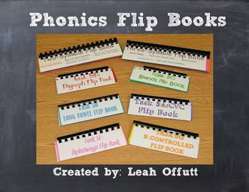 Phonics Flip Books Bundle