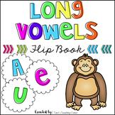 Phonics Flip Book: Long Vowels (a,e,u)