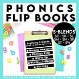 Phonics Flip Books - Structured Literacy Small Group - S Blends