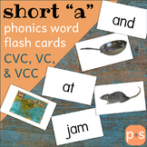 Phonics Flips - Short "a" Flash Cards