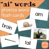Phonics Flips - "ai" Flash Cards