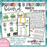 Phonics & Fluency Board -March Sight Word Practice