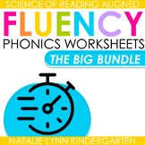 Phonics Fluency Worksheets The Science of Reading Endless Bundle