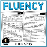 Digraphs Fluency with Comprehension Phonics and Sight Words