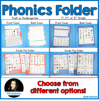 Preview of Phonics Folder and Reading Helper