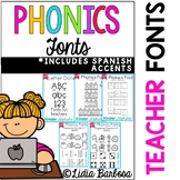 Phonics Fonts for Teachers { Commercial License }