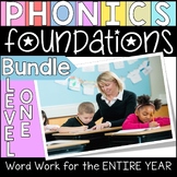 Phonics Foundations Level 1 BUNDLE / Units 1-14