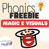 Phonics Freebie! Magic E Visuals