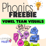 Phonics Freebie! Vowel Team Visuals