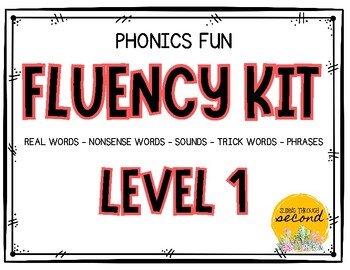 Preview of Phonics Fun - Level 1 - Fluency Kit