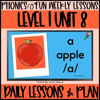 Preview of Phonics Fun Level 1 Unit 8 | 2 Weeks | Daily Lessons