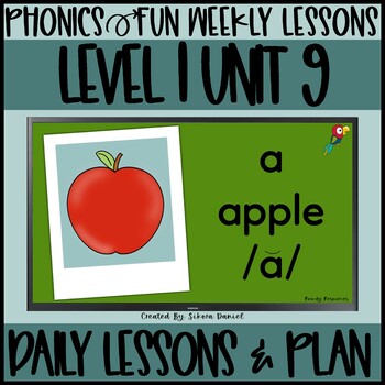 Preview of Phonics Fun Level 1 Unit 9 | 2 Weeks | Daily Lessons