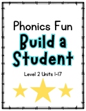 Phonics Fun - Level 2 - Build A Student Game (Hangman)