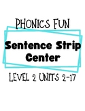 Phonics Fun - Level 2 - Sentence Center