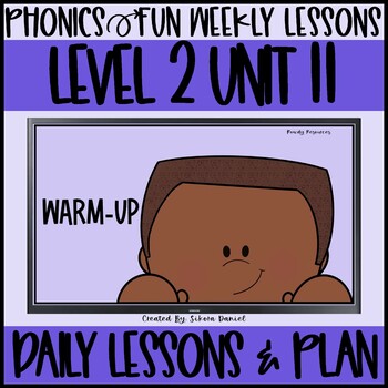 Preview of Phonics Fun Level 2 Unit 11 | 2 Weeks | Daily Lessons