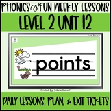 Phonics Fun Level 2 Unit 12 | 1 Week | Daily Lessons
