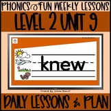 Phonics Fun Level 2 Unit 9 | 2 Weeks | Daily Lessons