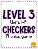 Phonics Fun - Level 3 - Checkers Game