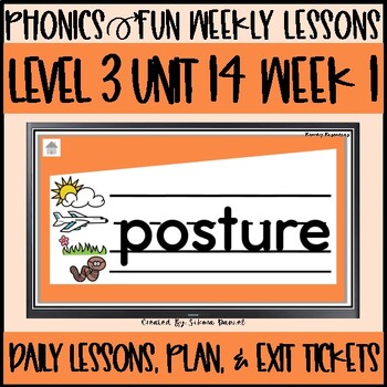 Preview of Phonics Fun Level 3 | Unit 14 Week 1 | Daily Lessons