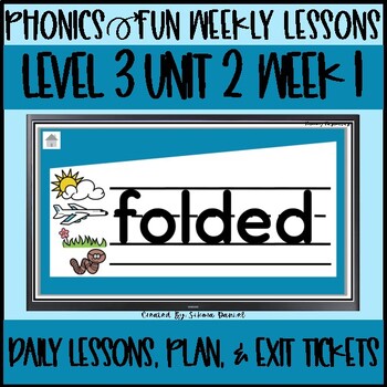 Preview of Phonics Fun Level 3 | Unit 2 Week 1 | Daily Lessons