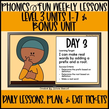 Preview of Phonics Fun Level 3 Units 1-7 & Bonus Unit | Bundle