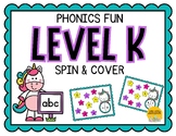 Phonics Fun - Level K - Level 1 - Unicorn Spin and Cover -