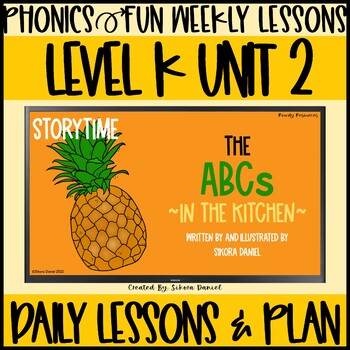 Preview of Phonics Fun Level K | Unit 2 | 4 Weeks