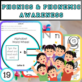 Preview of Phonics Fun: Mastering Letters, Sounds, and Words Activity Pack!