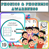 Phonics Fun: Mastering Letters, Sounds, and Words Activity Pack!