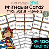 FUN Phonics  | TRICK WORDS | SIGHT WORDS | Level 2 2nd gra