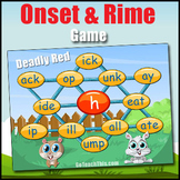PHONICS GAME - A Phonics Game of Onset and Rime - Deadly Red